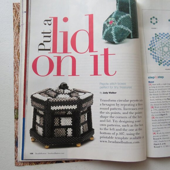 Bead and Button Magazine Creative Ideas For The Art of Beads, Jewelry Dec 2004 - Picture 11 of 16